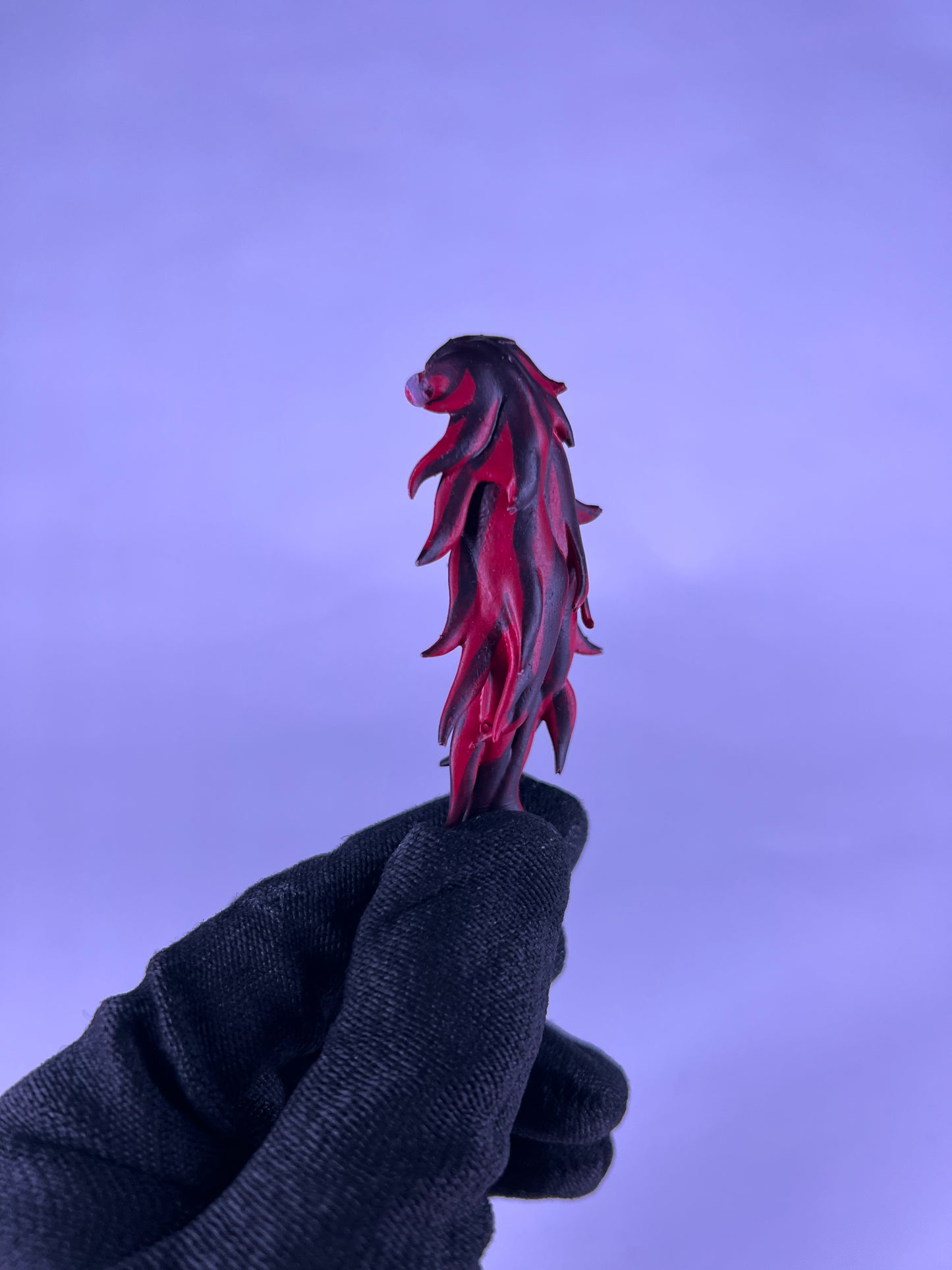 Painted "I Will Not Die" (WITH Hair)