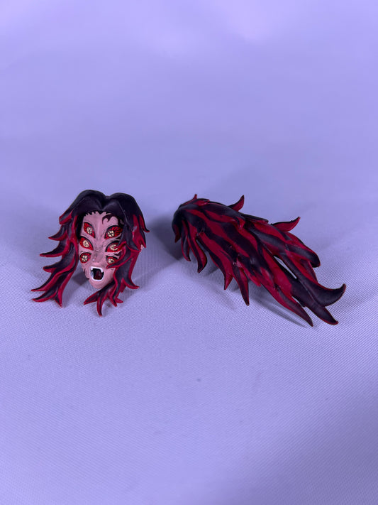 Painted "I  Will Not Die" (WITH Hair)