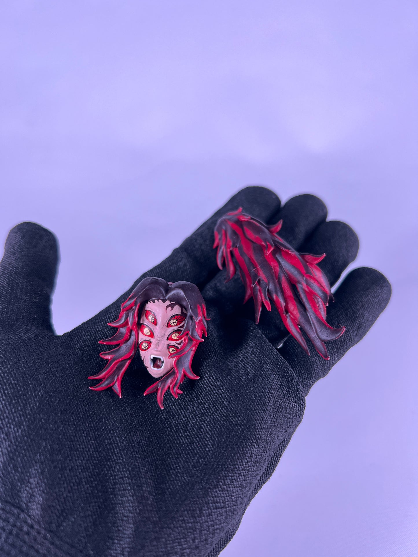 Painted "I  Will Not Die" (WITH Hair)